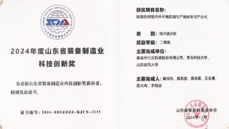 華仕達從科技創(chuàng  )新二等獎到再獲高新技術(shù)企業(yè)稱(chēng)號